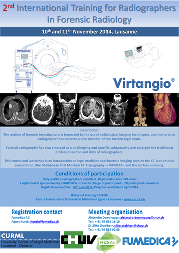2nd International Training for Radiographers In Forensic Radiology