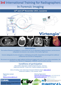 3rd International Training for Radiographers In Forensic Radiology