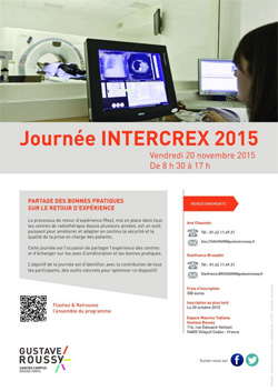 Journée INTERCREX 2015 