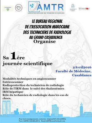 1ère Journée scientifique de l'AMTR