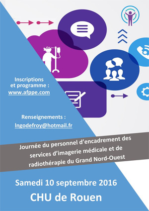 Journée de formation du personnel d'encadrement des services d'imagerie médicale et de radiothérapie du Grand Nord-Ouest