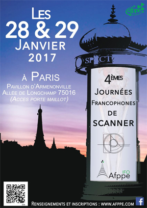 4èmes Journées Francophones de Scanner de l'AFPPE