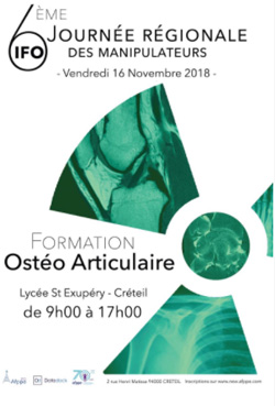 6e journée de formation régionale des manipulateurs AFPPE Paris