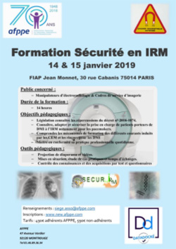 Formation sécurité en IRM