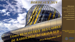 33ème Rencontres des Cadres de Radiologie du Grand Sud